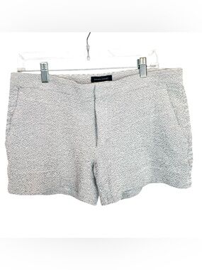 Banana Republic White/Black Tweed Women's Shorts Size 10
